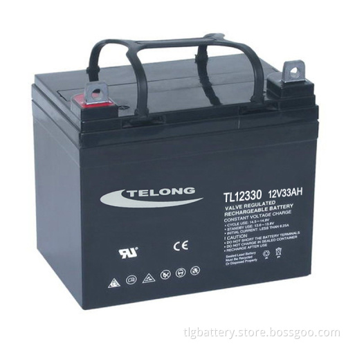 12V 33ah Lead Acid Battery for Electric Car, Solar Power System, Lighting, etc.